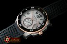 CAR0307B - Calibre de Cartier Diver SS/RG/RU White