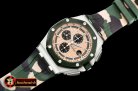 Audemars Piguet ROO 2018 "Combat" Grn CER/SS/RU Cream JF V2 A3126 Mod