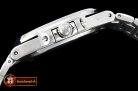 Patek Philippe Nautilus 7010 Ladies SS/SS Diams Blk - Swiss Qtz