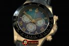 Replica Rolex Daytona 116528 YG/LE M-Green Roman A-7750 Sec@6