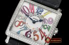 Franck Muller Master Sq 6002 Midsize SS/LE Blk Crazy GF - Swiss Qtz