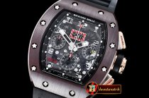 Richard Mille RM011 Felipe Massa LE Brown Cer CER/RG/VRU Black A