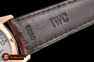 IWC FA Jones Ltd Ed RG/LE Wht/Rose Gold Num Asia 6498