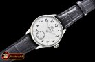 IWC FA Jones Ltd Ed SS/LE Wht/Blk Num Asia 6498