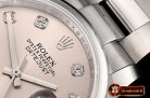 Rolex DateJust 36mm Oyst Dm 904L SS/SS L.Gry/Diam GMF SA3135