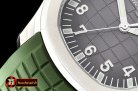 Patek Philippe Aquanaut Ref.5167 SS/RU Grn Grey/Num PF Asia 2824 Mod