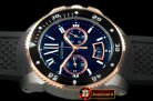 CAR0328A - Calibre de Cartier D-Chrono SS/RG/RU Black OS20