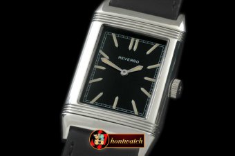 JL079F - Reverso Classique SS/LE Black Stk Jap Qtz