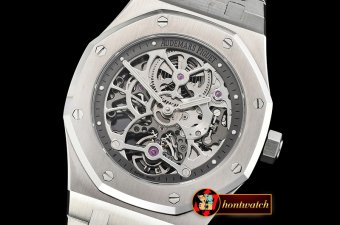 Audemars Piguet Royal Oak Skeletonal Tourbillon SS/SS Grey Manua