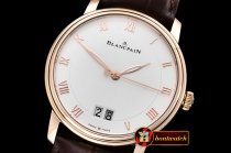 Blancpain Villeret Grande Date RG/LE White Num MY9015