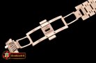 Audemars Piguet Royal Oak Ladies Diams 33mm RG/RG Wht JF Swiss Q