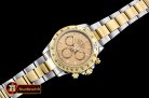 Replica Rolex Daytona TT YG/SS Gold Stick BP A7750 Mod4130
