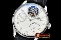 IWC Portuguese Tourbillon IW5046 SS/LE White ZF Tourb