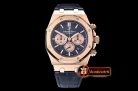 Audemars Piguet Royal Oak Chronograph 26331ST RG/LE Blue OMF A7750
