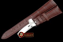 Replica Rolex Brown Croc Strap SS 20/16/ New Insignia
