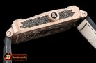 Bell & Ross BR01 2016 Burning Skull Ltd Ed RG/LE Black Asia 23J