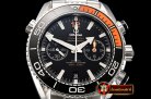Omega Planet Ocean Chrono SS/SS (Org) Black OMF V4 A7750 Mod