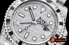 Rolex GMT II Diams/Blk SS/SS Diams BP A3186 Mod