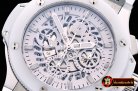 Fake Hublot Aero Big Bang Ceramic SS/RU Skeletonal A7750 Mod