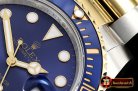 Rolex Submariner 116613 Cer YG/SS Blue GMF A2836