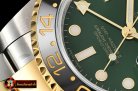 Rolex GMT Master II 116713LN YG/SS Green EWF Asia 2836