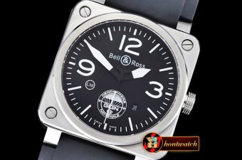 Bell & Ross BR03-92 Gendarmerie GIGN Ed. SS/RU Black Miyota 9015