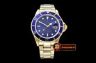 Rolex Submariner 16618 YG/YG Blue BP Ult A3135 Mod