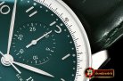 IWC Portuguese Chrono "150 Years" SS/LE Green YLF A7750