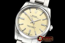 Rolex Oyster Pert. 34mm 114200 SS/SS Yellow ANF Asia 2836