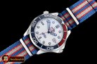 Omega Seamaster Commander 007 SS/NY White URF MY8205 Mod