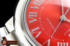 Cartier Balon Bleu Midsize 33mm SS/SS Red MY9015 Mod