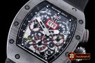 Replica Richard Mille RM011 Standard Ed FC/NY Black/Wht A7750