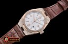 VACH. CONSTANTINE Overseas Ref.47074 Diams RG/LE White MY8215 Mo