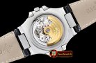 Replica Patek Philippe Nautilus MoonPhase SS/LE White MY9015