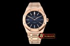 Audemars Piguet Royal Oak 15400 RG/RG Blue JF V2 MY9015 Mod 3120