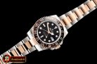 Rolex GMT Master II 126711CHNR RG/SS Blk BP Asia 3186 CHS