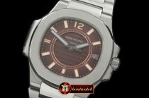PP0179B - Nautilus 7010 Midsize 32mm SS Brown - Swiss Qtz