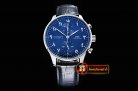 IWC Portuguese Chrono SS/LE Blue/Arabic Num YLF A7750 Mod
