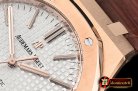 Audemars Piguet Royal Oak 15400 RG/LE White JF V5 MY9015 Mod 3120