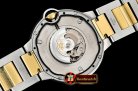 Cartier Balon Bleu Unisex 36mm YG/SS Wht BVF Jap NH05