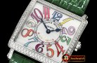 Franck Muller Master Sq 6002 Midsize SS/LE Grn Crazy GF - Swiss Qtz
