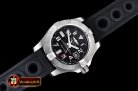Breitling Avenger II Seawolf SS/RU Blk Num Stk GF V2 Asia 2836