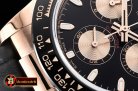 Rolex Daytona 116515 CER/RG/LE Blk/Stk OMF A4130 Mod