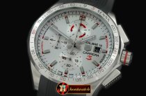 TAG0274A - Carrera 16 Senna Ed Chrono SS/RU White Jap OS20 Qtz