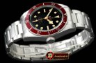 TUD017 - Heritage Black Bay SS/SS Black/Red Asian 2824-2
