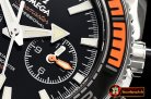 OMG0538B -P-Ocean Chrono Blk/Org SS/NY Blk JHF V3 A7750 Mod9900