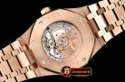 Audemars Piguet Royal Oak 15400 RG/RG Black OMF MY9015 Mod 3120