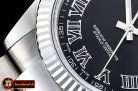 Rolex Datejust II DJ2 41mm Oyt Flt SS/SS Black Roman BP Asia 2813