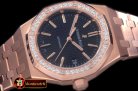 AP0326B - Royal Oak 15450 RG/RG Black AP 3120