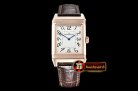 Jaeger Le Coultre JL Reverso Mens RG/LE White/Num MY8215 Mod